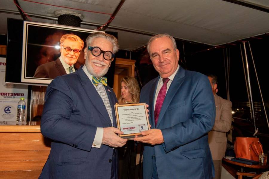 Ο Νικόλας Τ. Παγώνης τιμήθηκε ως «Έλληνας Ομογενής της Χρονιάς για το 2023», από την ΕΑΕΤΕ και την ΑΜΚΕ SPORTSMEDWORLD